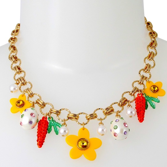 Betsey Johnson Jewelry - New Betsey Johnson Charm Necklace